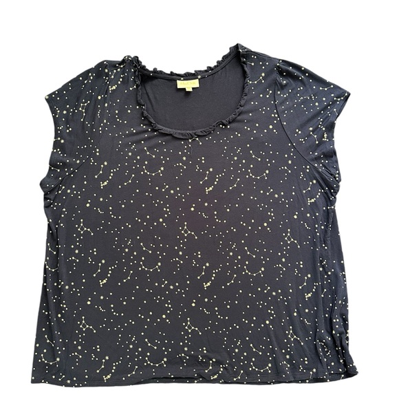 EUC ModCloth Everyday Optimism tee in constellations 3X 💫 - Picture 4 of 8